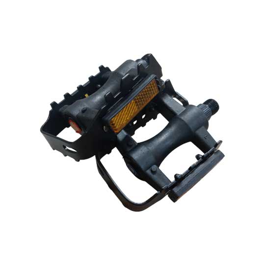 پنجه رکاب دوچرخه آلومینیومی چینی رزوه 14 مشکی